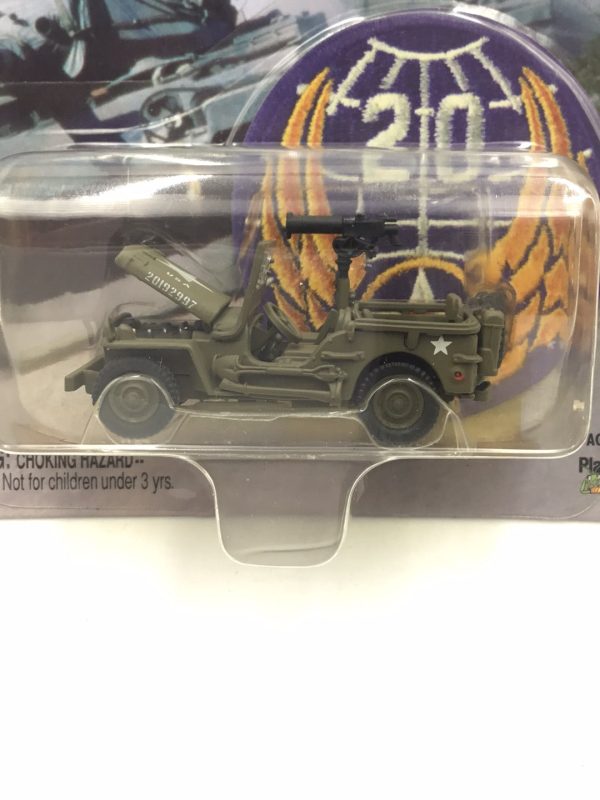 Johnny lightning Lightning Brigade WWII Willys MB Scout Jeep TT5 Discount