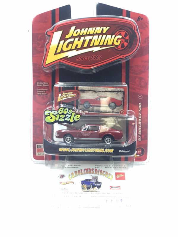 Johnny lightning 60’s Sizzle 1967 Shelby GT-500 TT3 Online Sale