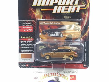 Johnny lightning Import heat 1996 Honda Civic Custom UU2 Online Sale