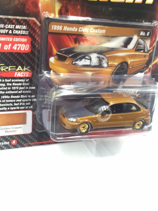 Johnny lightning Import heat 1996 Honda Civic Custom UU2 Online Sale