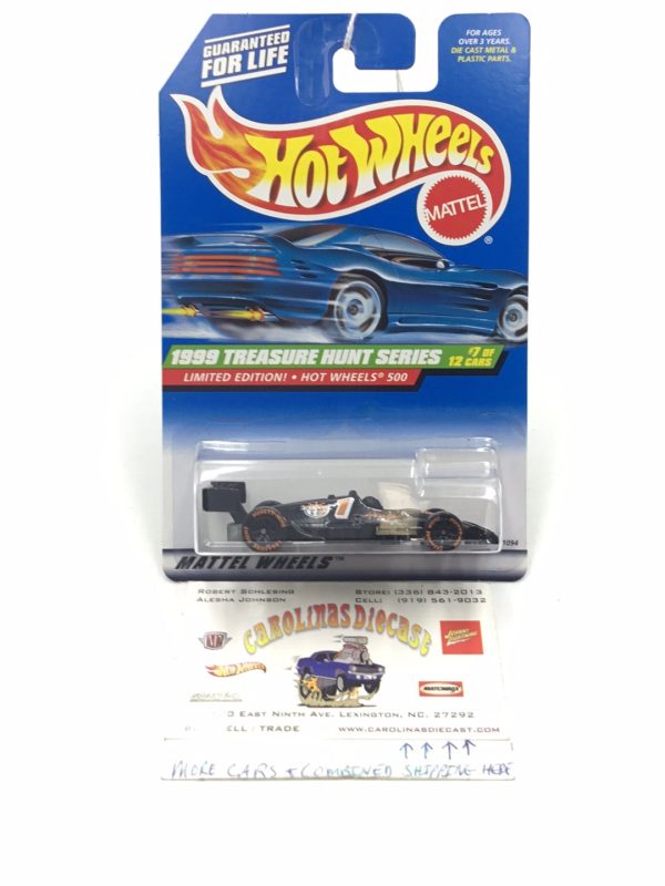 1999 Hot Wheels Treasure Hunt #7 Hot Wheels 500 For Discount