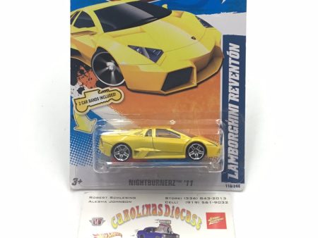 2011 Hot Wheels #118 Lamborghini Reventon target exclusive bands included 102A Sale