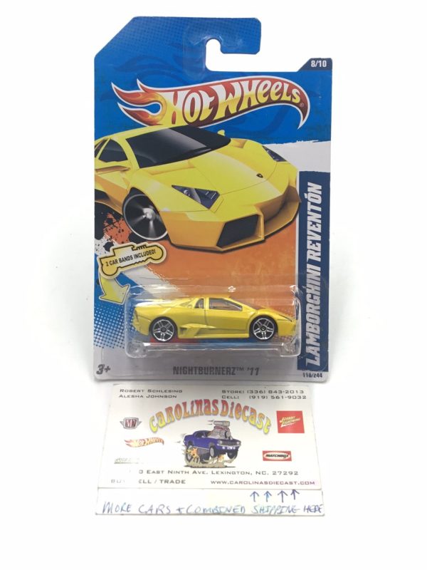 2011 Hot Wheels #118 Lamborghini Reventon target exclusive bands included 102A Sale