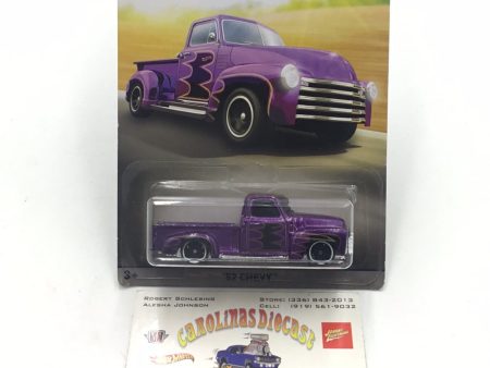 2018 Hot Wheels Chevrolet 100 Years 1 8 52 Chevy BB2 Sale