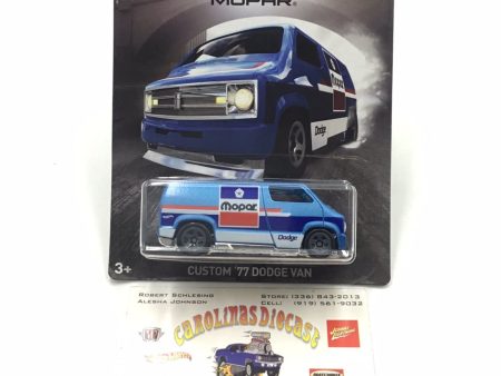 Hot wheels Mopar series 2 8 Custom 77 Dodge Van For Sale