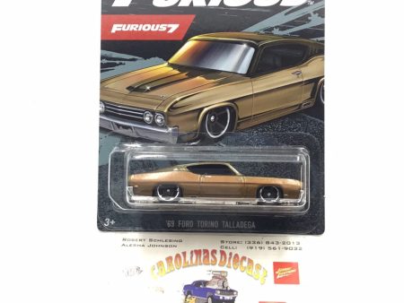 2019 Hot wheels fast and furious 5 5 69 Ford Torino Talledega KK5 Fashion