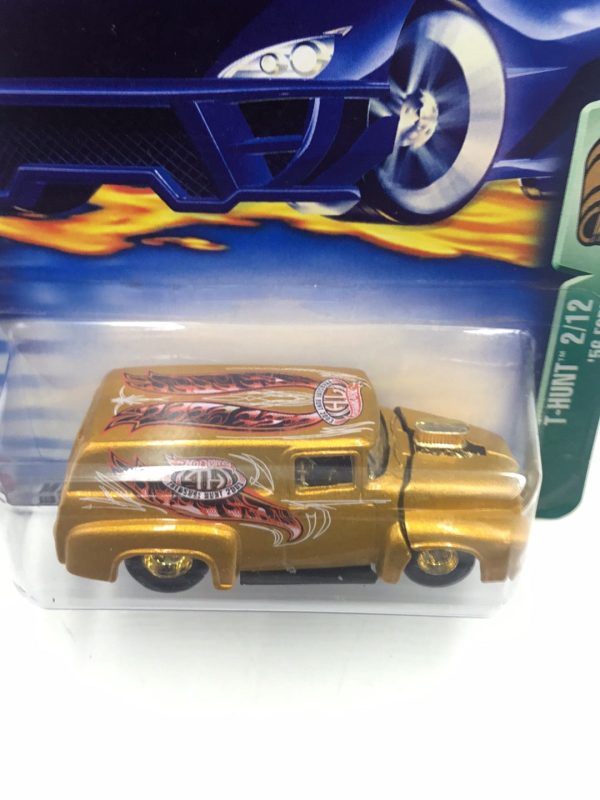 2003 Hot Wheels #2 56 Ford Treasure Hunt #2 real riders BB3 Fashion