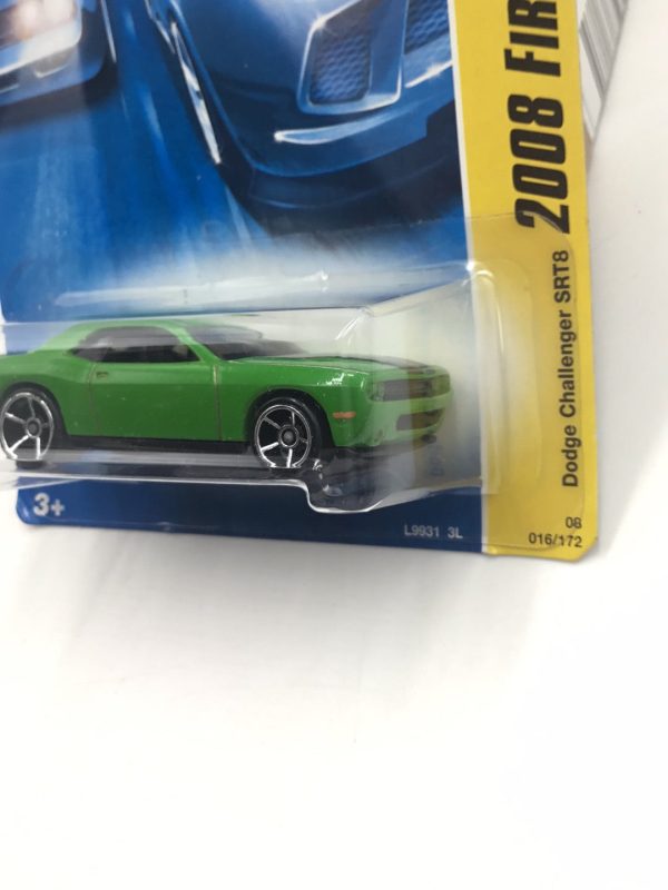 2008 Hot Wheels new models #16 Dodge Challenger srt8 Green R4 For Sale