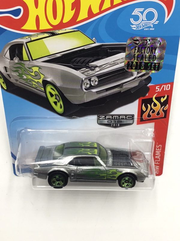 2018 Hot wheels Zamac #12 Custom 67 Pontiac Firebird Factory Sealed sticker For Sale