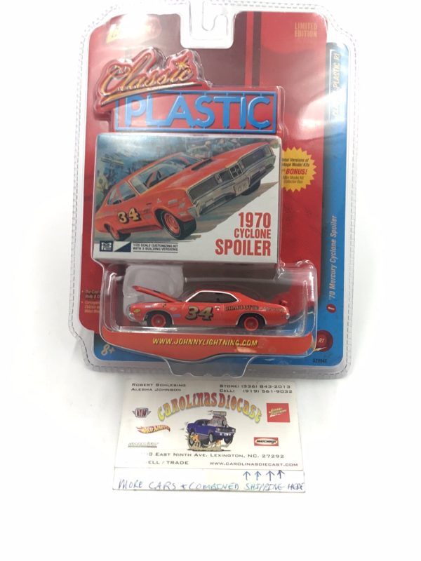 Johnny lightning Classic Plastic 70 Mercury Cyclone Spoiler NN1 on Sale