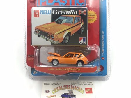 Johnny lightning Classic Plastic 71 AMC Gremlin Funny Car NN1 Fashion