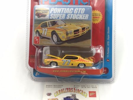 Johnny lightning Classic Plastic 71 Pontiac GTO Super Stocker NN1 For Discount