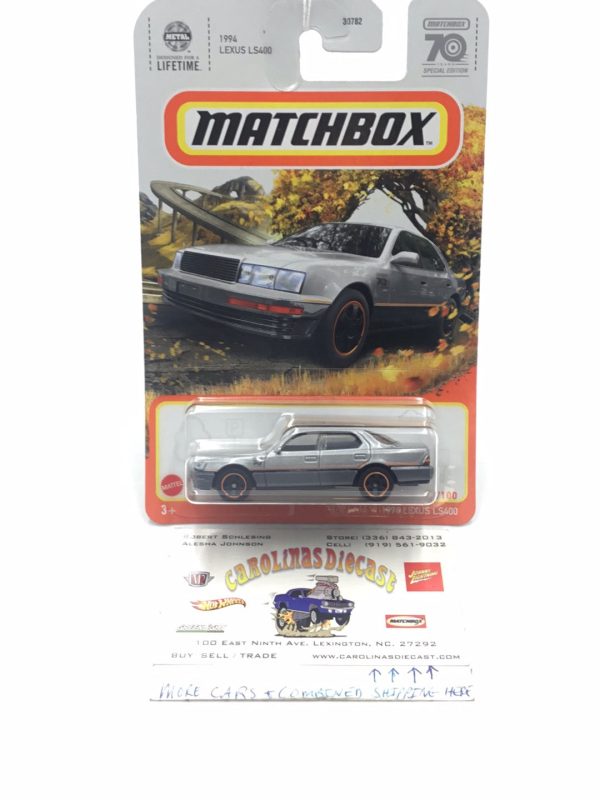 2023 matchbox 70 years #93 1994 Lexus LS400 TT1 on Sale