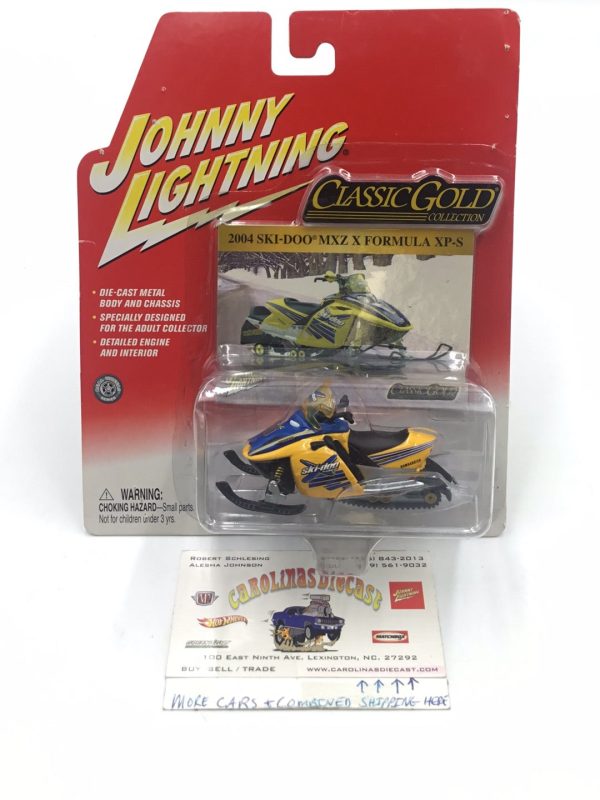 Johnny lightning Classic Gold 2004 Ski-Doo MXZ Formula XP-S OO3 For Discount