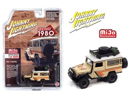 Johnny lightning Classic Gold 1980 Toyota Land Cruiser Beige MiJo exclusive 211F Online Hot Sale