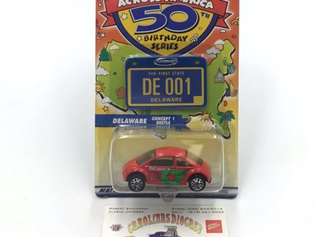 Matchbox Across America Delaware concept 1 Beetle 212H Online Hot Sale