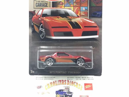 Hot Wheels Garage Series 80’s Pontiac Firebird 10 10 II7 Hot on Sale