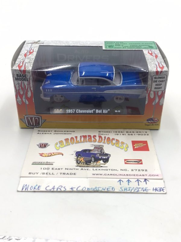 M2 Machine 1957 Chevrolet Bel Air Chase 10-12 Hot on Sale