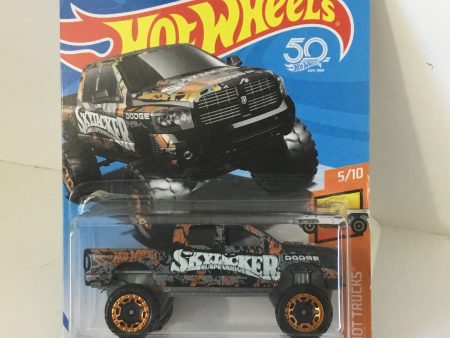 2018 Hot Wheels #298 Ram 1500 Skyjacker grey T3 Discount