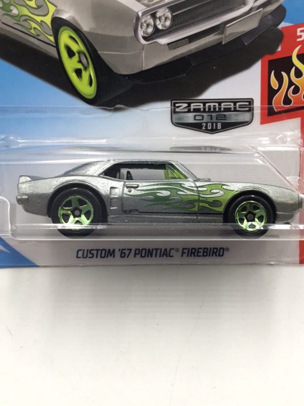 2018 Hot wheels Zamac #12 Custom 67 Pontiac Firebird Factory Sealed sticker For Sale