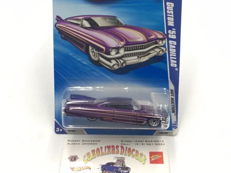 2010 Hot Wheels #159 Custom 59 Cadillac Z2 Fashion