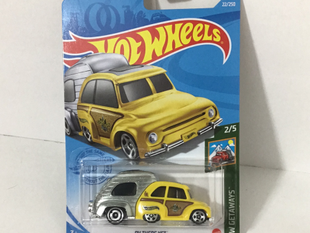 2021 hot wheels  #22 RV There Yet yellow NN4 Hot on Sale