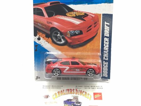 2011 Hot Wheels #170 Dodge Charger Drift W5 Fashion