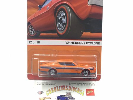 Hot wheels heritage series Redline 69 Mercury Cyclone 12 18 II5 Supply