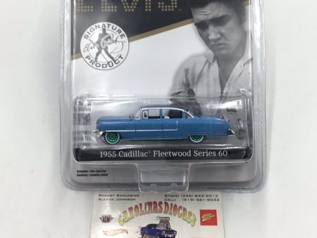 Greenlight Hollywood Elvis 1955 Cadillac Fleetwood Series 60 green machine CHASE Hot on Sale