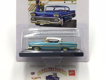 2023 M2 MACHINES 1958 Chevrolet Impala R98 CHASE Hot on Sale