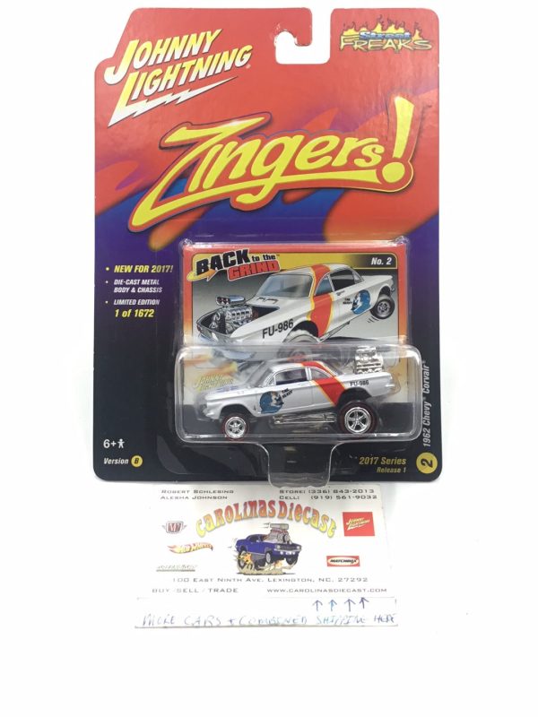 Johnny lightning zingers 1962 Chevy Corvair version B 210B Online now