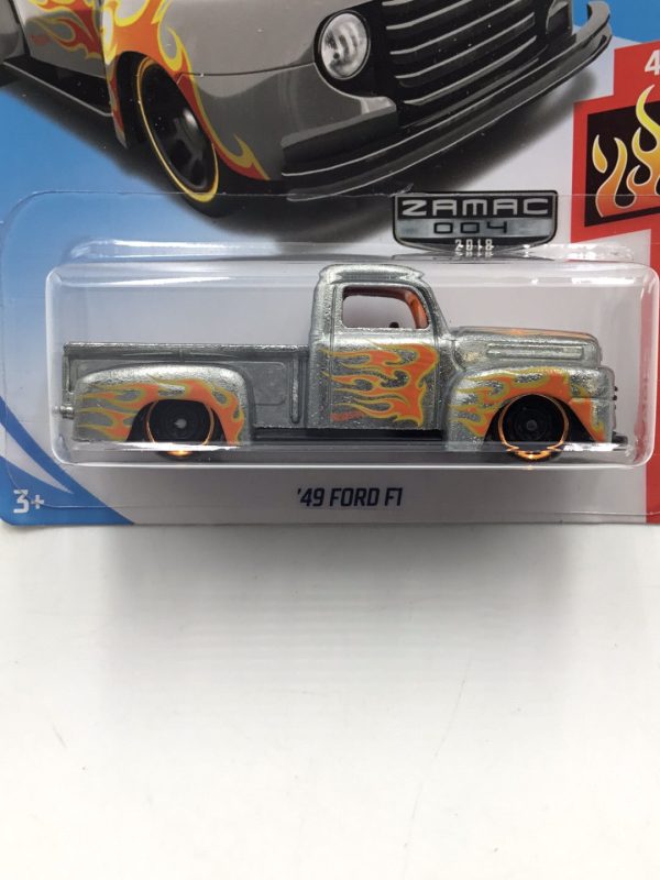 2018 Hot wheels Zamac #4 1949 Ford F1 Factory Sealed sticker Online Sale