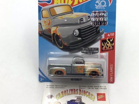 2018 Hot wheels Zamac #4 1949 Ford F1 Factory Sealed sticker Online Sale