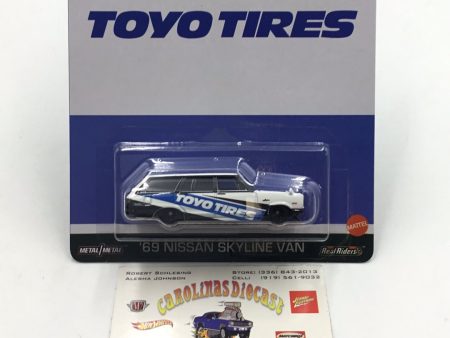 2023 Hot wheels Pop Culture Speed Graphics Toyo Tires 69 Nissan Skyline Van 3 5 242C Online