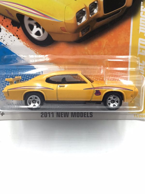 2011 Hot Wheels #11 70 Pontiac GTO Judge Online Sale