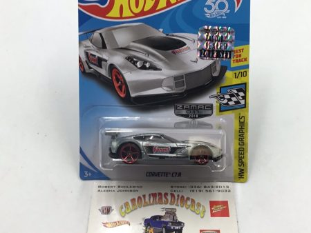 2018 Hot wheels Zamac #11 Corvette C7.R Factory Sealed sticker Hot on Sale