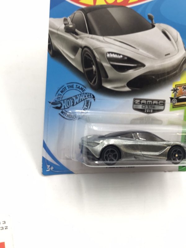 2019 Hot wheels #221 McLaren 720S Zamac #14 EE2 on Sale