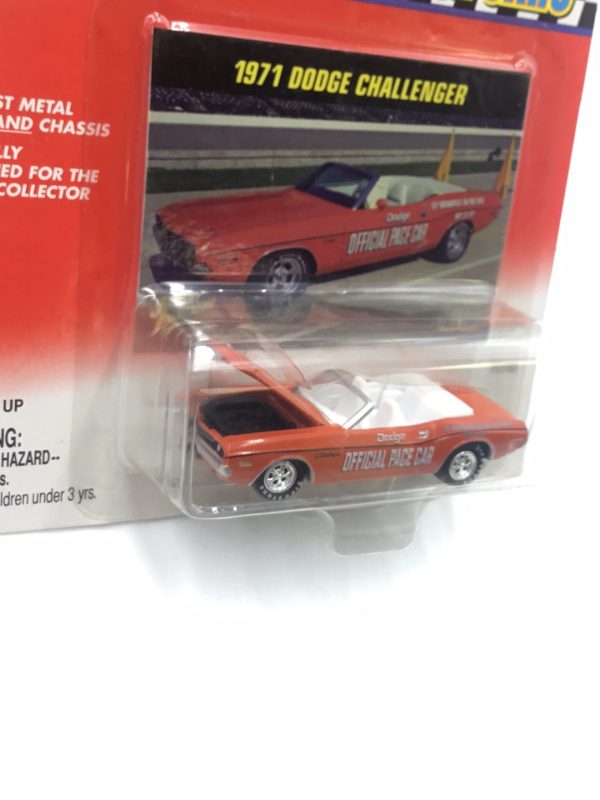 Johnny lightning Official Pace Cars 1971 Dodge Challenger QQ6 on Sale