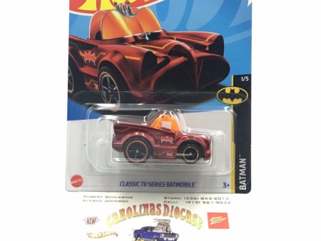 2023 hot wheels Super Treasure hunt #3 Classic TV Series Batmobile with Protector Discount