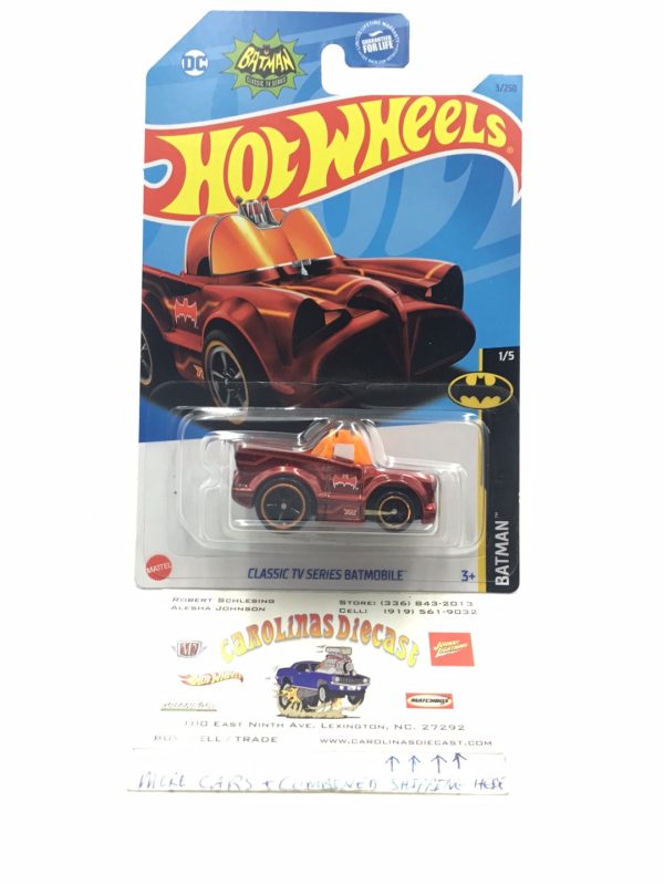 2023 hot wheels Super Treasure hunt #3 Classic TV Series Batmobile with Protector Discount