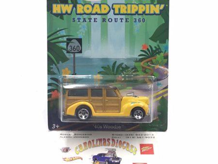 Hot Wheels Road Trippin 40s Woodie #6 W4 Fashion