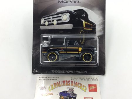 Hot wheels Mopar series 8 8 70 Dodge Power Wagon KK3 Fashion