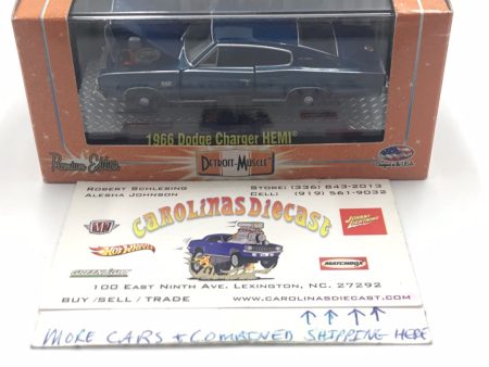 M2 Machine 1966 Dodge Charger Hemi 10-01 Online Hot Sale