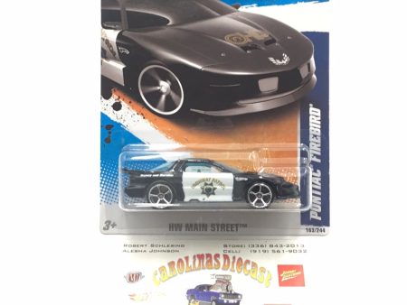 2011 Hot Wheels #163 Pontiac Firebird (Black) Discount