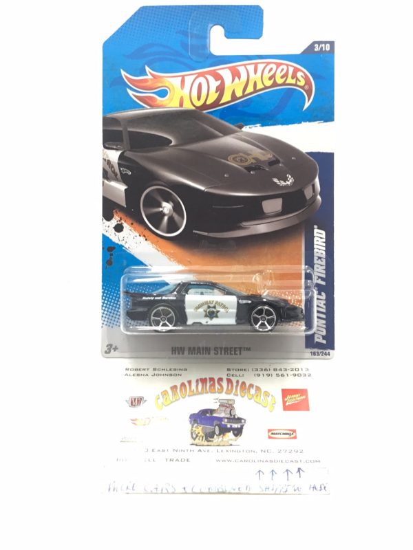 2011 Hot Wheels #163 Pontiac Firebird (Black) Discount