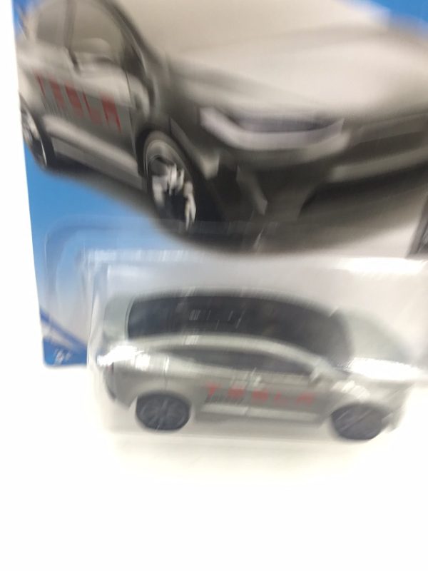 2018 Hot Wheels #247 Tesla Model X grey 48B on Sale