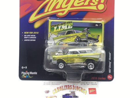 Johnny lightning zingers 1957 Chevy Nomad Lime MM5 For Cheap