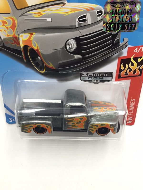 2018 Hot wheels Zamac #4 1949 Ford F1 Factory Sealed sticker Online Sale