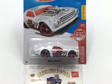 2018 hot wheels red edition #7 Night Shifter target red (Bad Card) Y7 For Sale