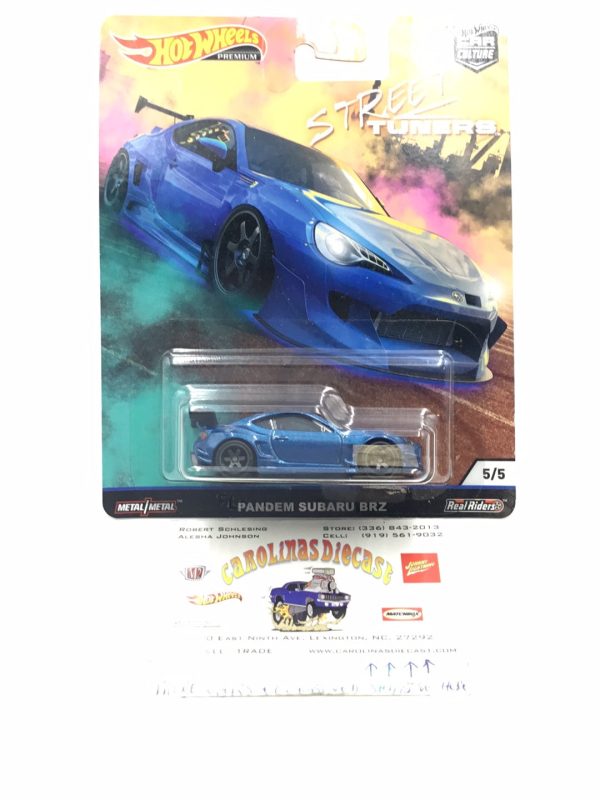 Hot wheels car culture Street Tuners  5 5 Pandem Subaru BRZ Online Sale